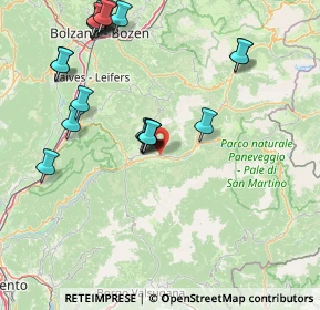 Mappa Via S. Maria Libera, 38038 Tesero TN, Italia (17.5605)