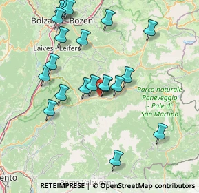 Mappa Via S. Maria Libera, 38038 Tesero TN, Italia (15.6485)