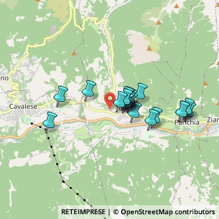 Mappa Via S. Maria Libera, 38038 Tesero TN, Italia (1.363)