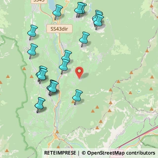 Mappa Via Zineura, 38012 Predaia TN, Italia (4.741)
