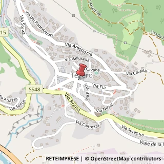 Mappa Via Fia,  4, 38038 Tesero, Trento (Trentino-Alto Adige)