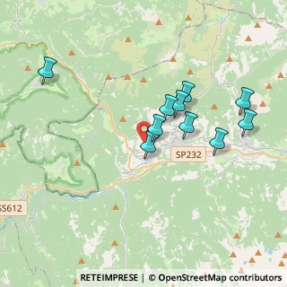 Mappa Via Val di Fiemme, 38033 Carano TN, Italia (3.9)