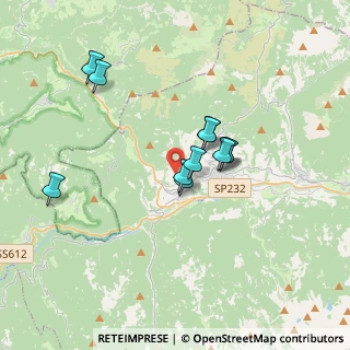Mappa Via Val di Fiemme, 38033 Carano TN, Italia (2.78455)