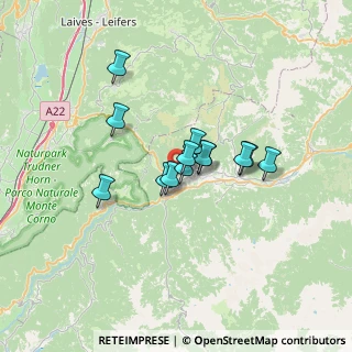 Mappa Via Val di Fiemme, 38033 Carano TN, Italia (4.52769)
