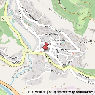 Mappa Via IV Novembre, 32, 38038 Tesero, Trento (Trentino-Alto Adige)