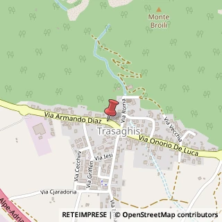 Mappa Via A. Diaz, 5, 33010 Trasaghis, Udine (Friuli-Venezia Giulia)