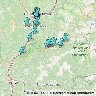 Mappa Via Pillocco, 38033 Cavalese TN, Italia (16.9785)