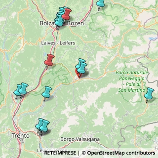 Mappa Via Pillocco, 38033 Cavalese TN, Italia (21.8905)