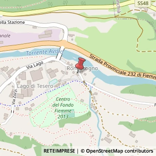 Mappa Via Tresselume, 10/A, 38038 Predazzo, Trento (Trentino-Alto Adige)