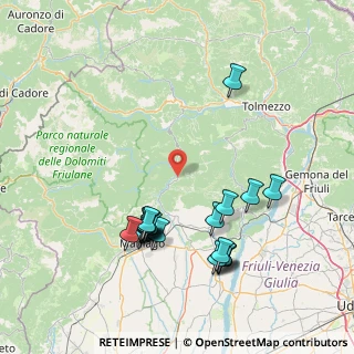 Mappa Via Meduno, 33090 Tramonti di Sotto PN, Italia (16.3505)