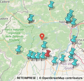 Mappa Via Meduno, 33090 Tramonti di Sotto PN, Italia (19.84)