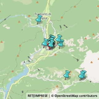 Mappa Via Meduno, 33090 Tramonti di Sotto PN, Italia (1.065)