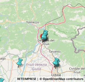Mappa Via dell'Artigiano, 33013 Gemona del Friuli UD, Italia (16.79455)