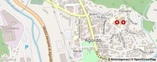 Mappa Agordo