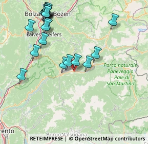 Mappa Zona Artigianale, 38033 Cavalese TN, Italia (18.157)