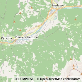 Mappa Ziano di Fiemme
