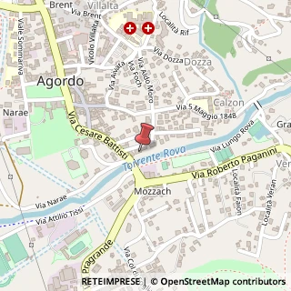 Mappa Piazzale Rova, 6, 32021 Agordo, Belluno (Veneto)