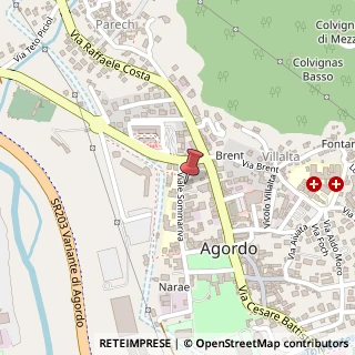 Mappa Viale Sommariva, 26, 32021 Agordo, Belluno (Veneto)