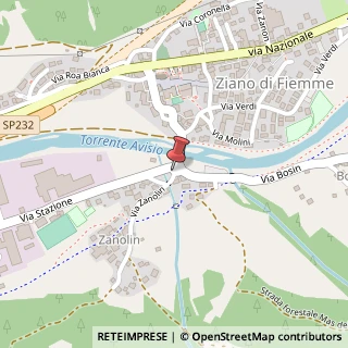 Mappa Via Stazione, 1, 38030 Predazzo, Trento (Trentino-Alto Adige)