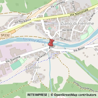 Mappa Piazza Santa Liberata, 2, 38030 Ziano di Fiemme, Trento (Trentino-Alto Adige)