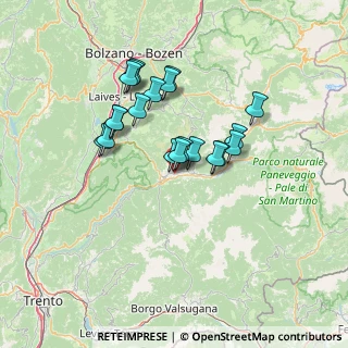 Mappa Via Delle Cesure, 38033 Cavalese TN, Italia (11.199)