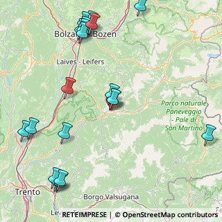 Mappa Via Delle Cesure, 38033 Cavalese TN, Italia (21.897)