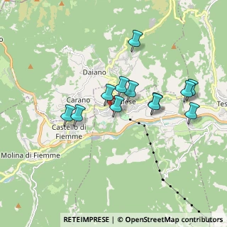 Mappa Via Delle Cesure, 38033 Cavalese TN, Italia (1.55667)
