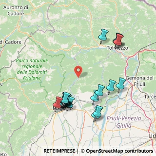 Mappa Tramonti Di Sotto, 33090 Tramonti di Sotto PN, Italia (16.646)