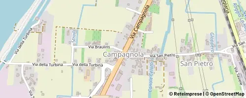 Mappa Gemona del Friuli