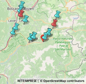 Mappa Piazza Italia, 38030 Ziano di Fiemme TN, Italia (14.35143)