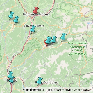 Mappa Via Giovanni Battista Delugan, 38033 Cavalese TN, Italia (20.03455)