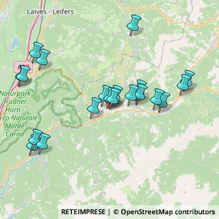 Mappa Via Giovanni Battista Delugan, 38033 Cavalese TN, Italia (8.0755)