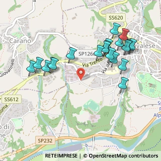 Mappa Via Marmolaia, 38033 Cavalese TN, Italia (0.525)