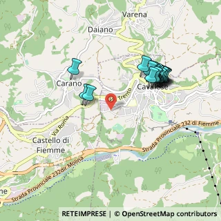 Mappa Via Marmolaia, 38033 Cavalese TN, Italia (0.9005)
