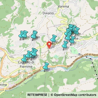 Mappa Via Dei Gigli, 38033 Cavalese TN, Italia (0.947)
