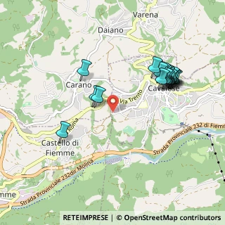 Mappa Via Dei Gigli, 38033 Cavalese TN, Italia (0.993)