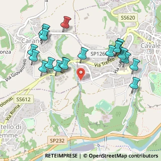 Mappa Via Dei Gigli, 38033 Cavalese TN, Italia (0.5445)
