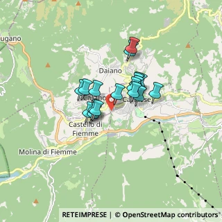 Mappa Via Dei Gigli, 38033 Cavalese TN, Italia (1.08778)