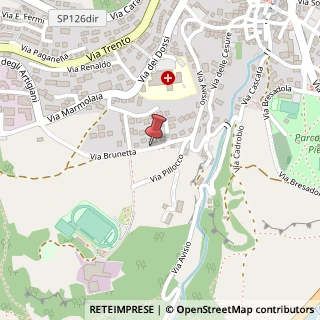 Mappa Via Brunetta, 22, 38033 Cavalese, Trento (Trentino-Alto Adige)