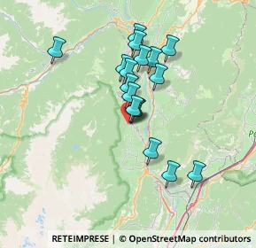 Mappa Via Sabbionare, 38010 Cunevo TN, Italia (5.53471)