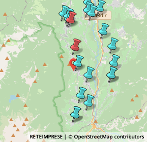 Mappa Via Sabbionare, 38010 Cunevo TN, Italia (4.287)