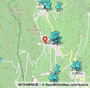 Mappa Via Sabbionare, 38010 Cunevo TN, Italia (1.2165)