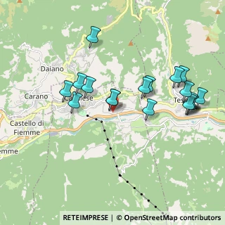 Mappa Località Milon, 38033 Cavalese TN, Italia (1.93389)
