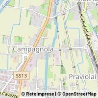 Kaart Gemona del Friuli