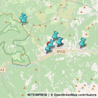 Mappa Via Bivio, 38033 Carano TN, Italia (2.77667)