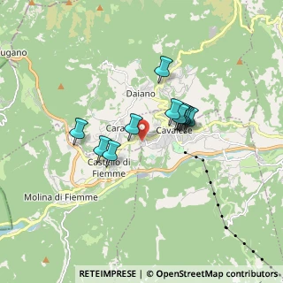 Mappa Via delle Genziane, 38033 Cavalese TN, Italia (1.24091)