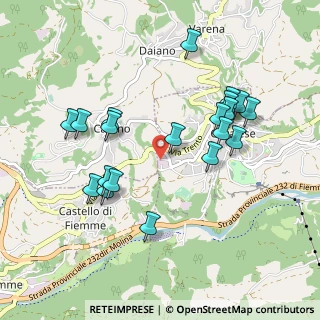 Mappa Via delle Genziane, 38033 Cavalese TN, Italia (0.9375)