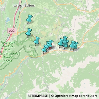 Mappa Via delle Genziane, 38033 Cavalese TN, Italia (5.22167)