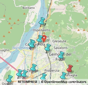 Mappa Via Bariglaria, 33013 Udine UD, Italia (2.60231)
