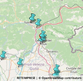 Mappa Via Bariglaria, 33013 Udine UD, Italia (17.33182)